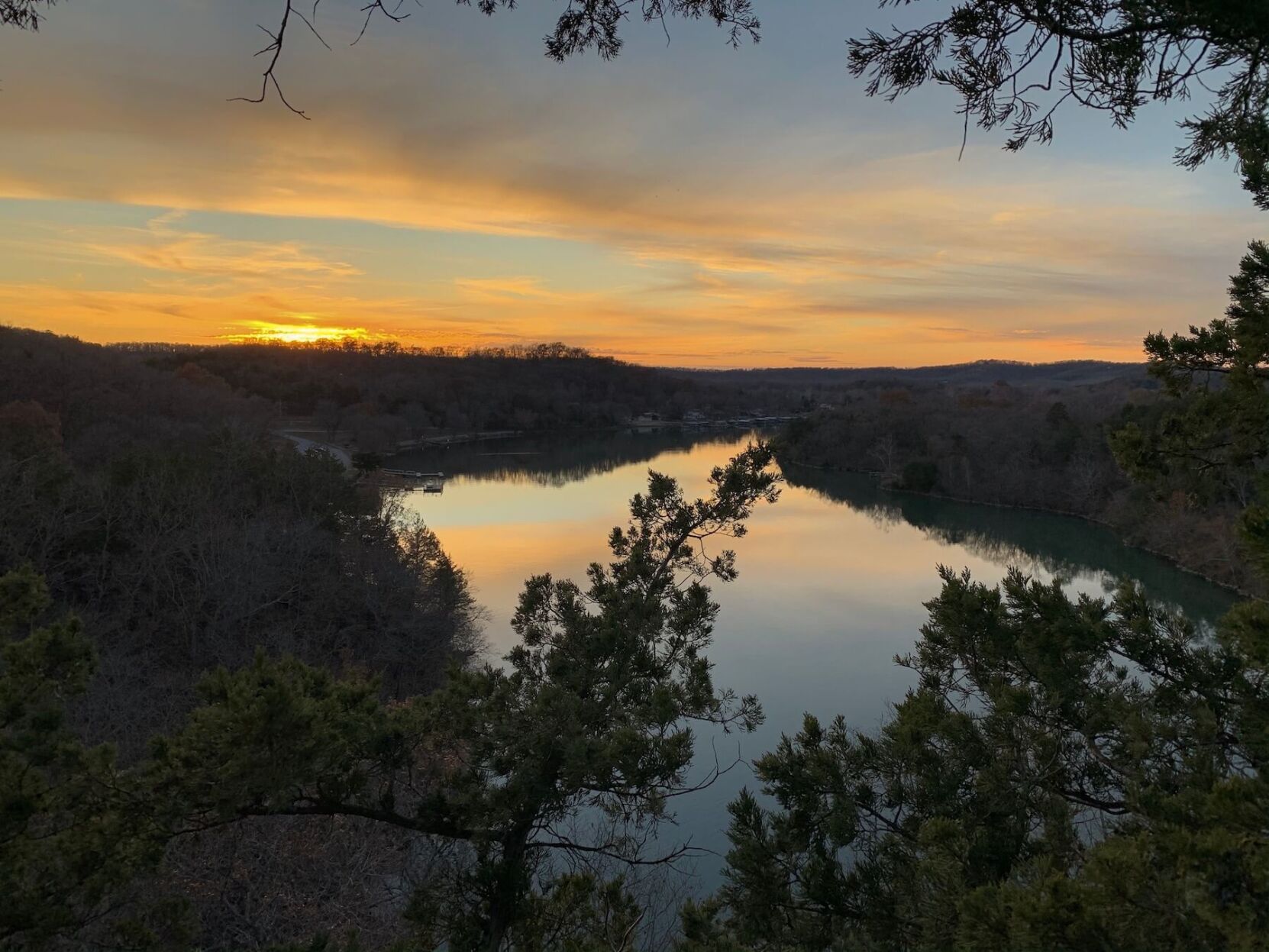 Sunset At Ha Ha Tonka